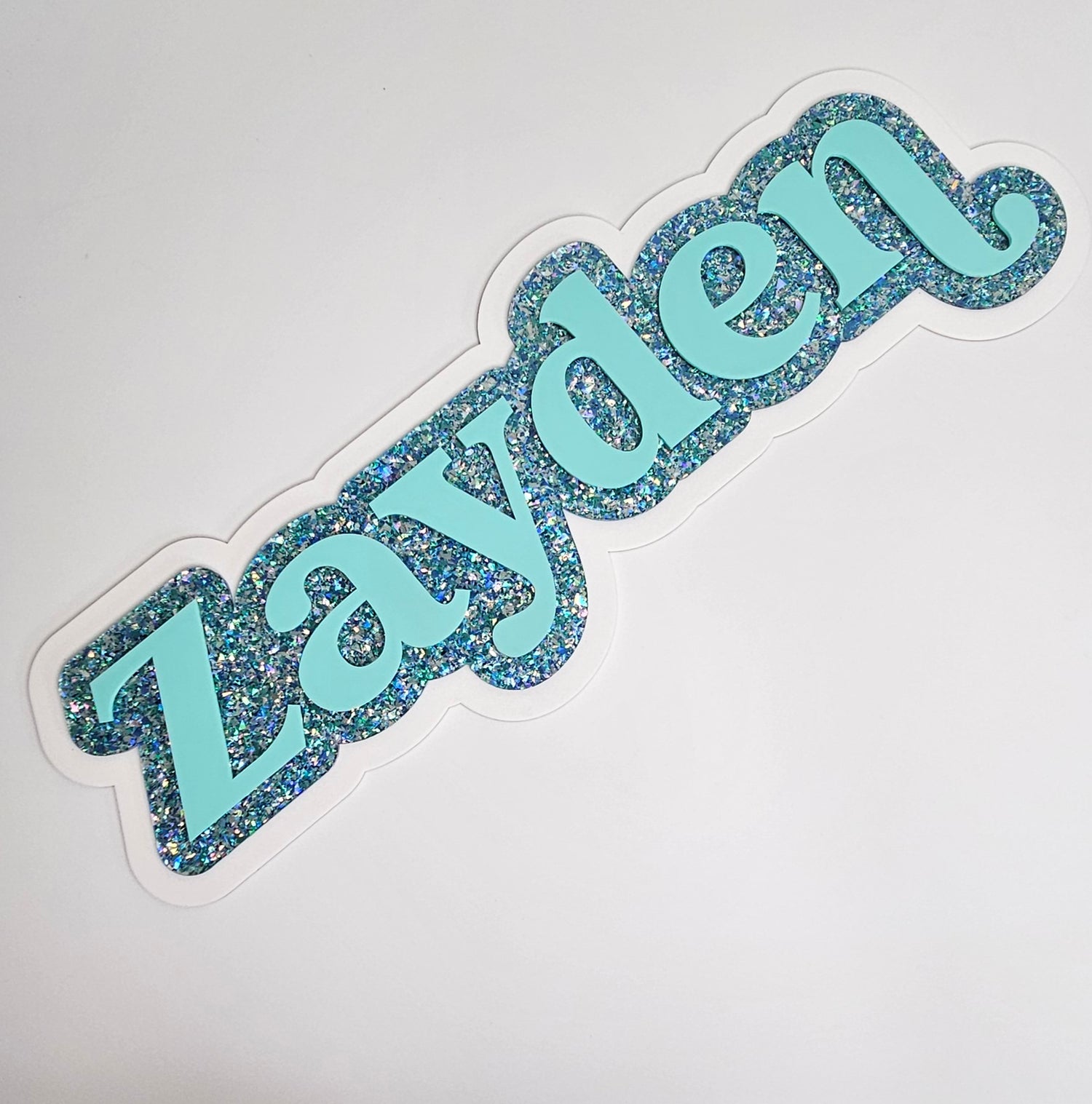 3D Name Plaque | Triple Layered Acrylic Wall Name Sign |3 Layer Name Sign | Custom Kids Name Sign | Perth Boho &amp; Brave