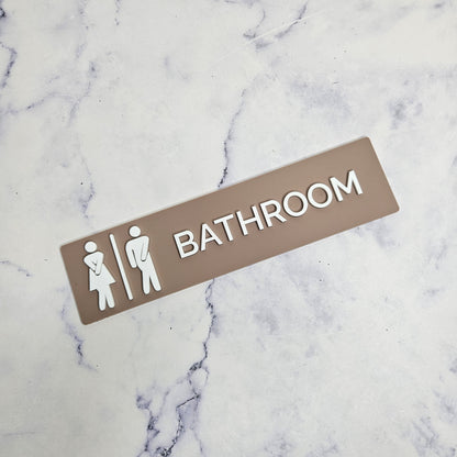 Bathroom/Toilet Signage