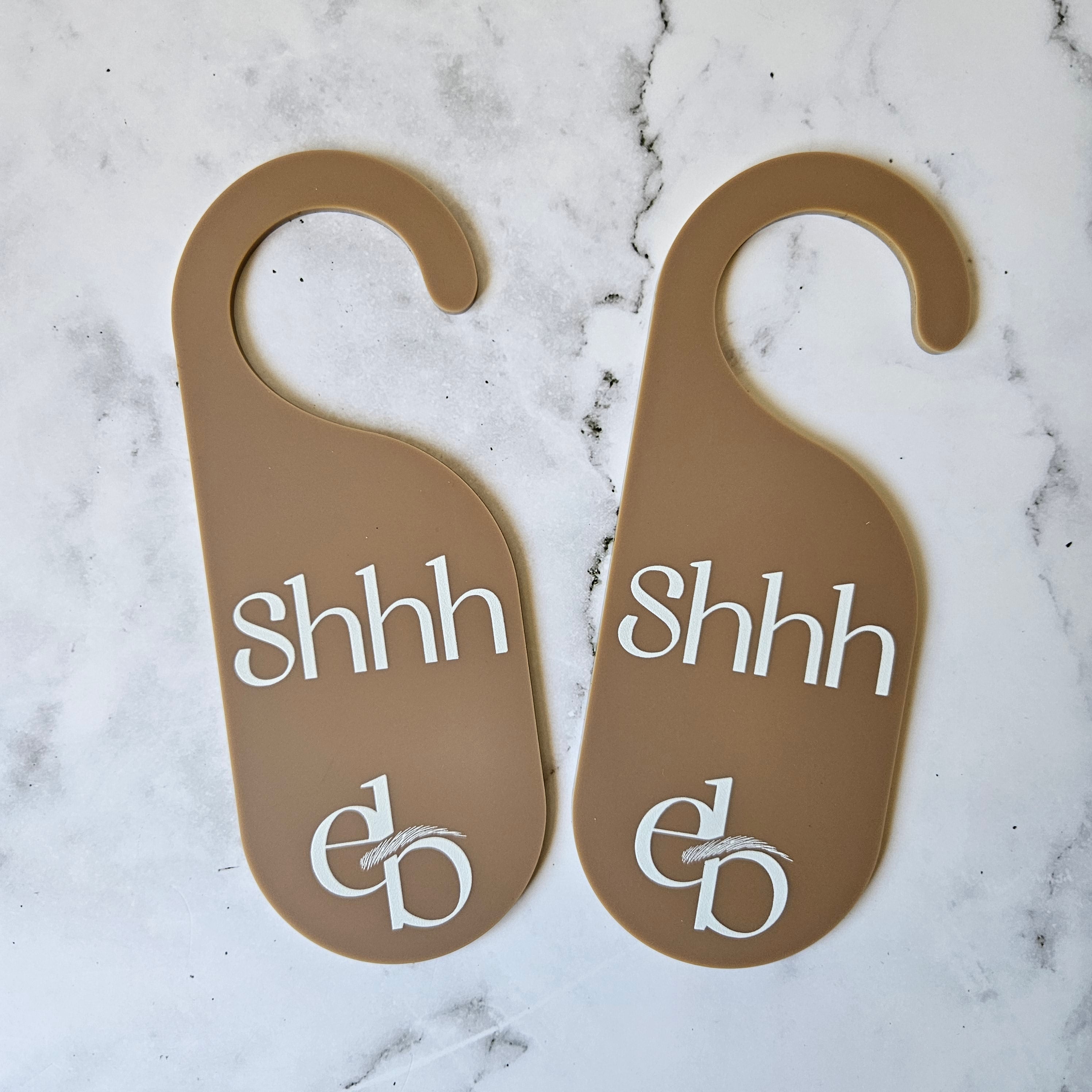 Shhh Door Hanger | Treatment In Progress | Do Not Disturb