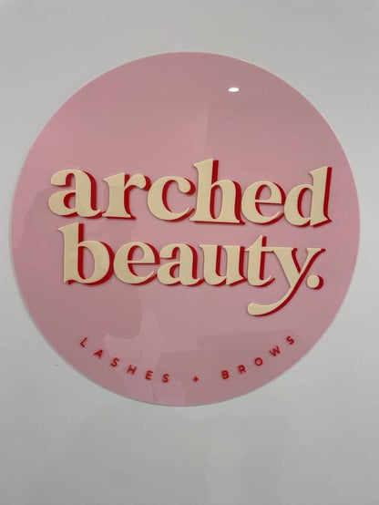 Acrylic Sign | Round